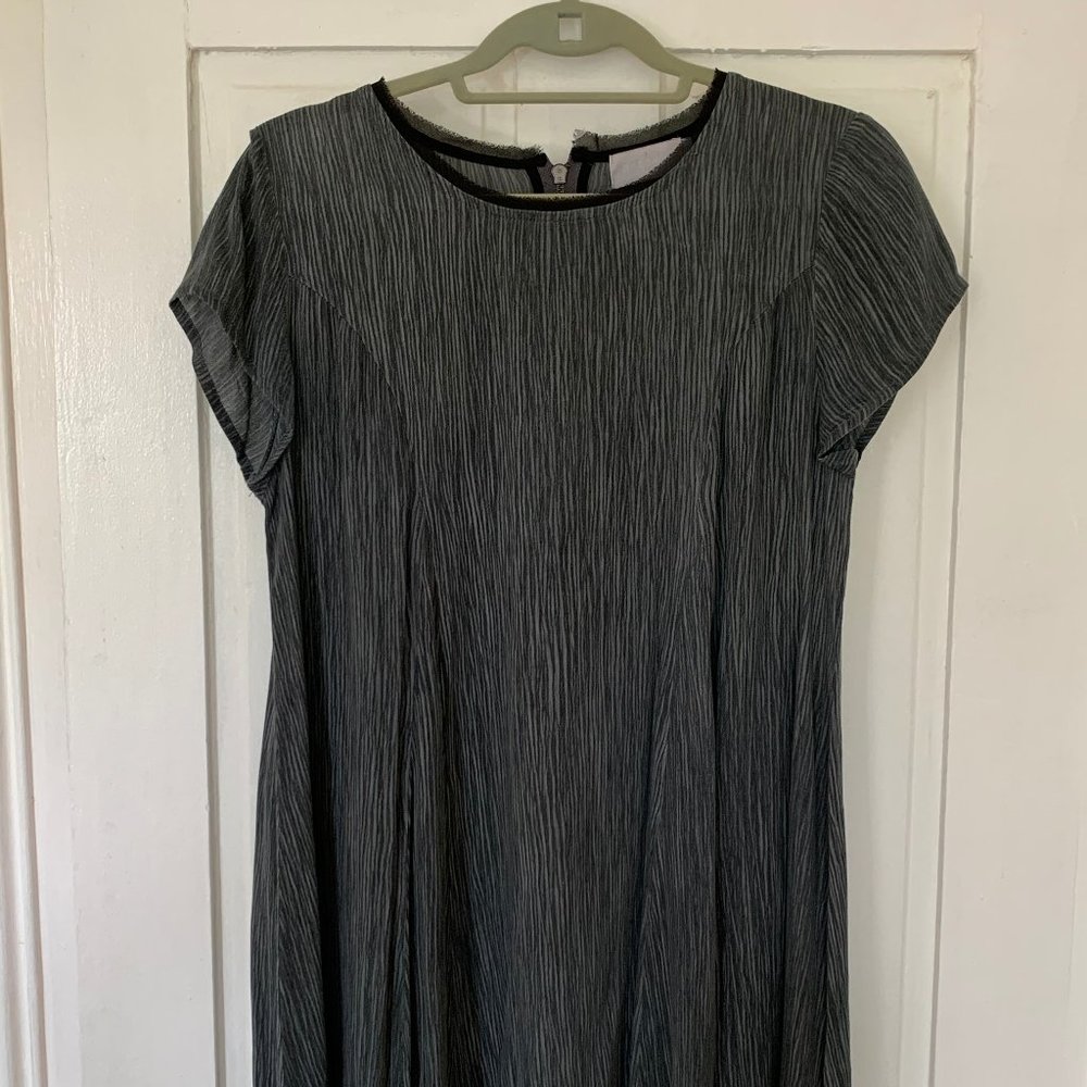 Farrow Grey Watercolour Texture Dress